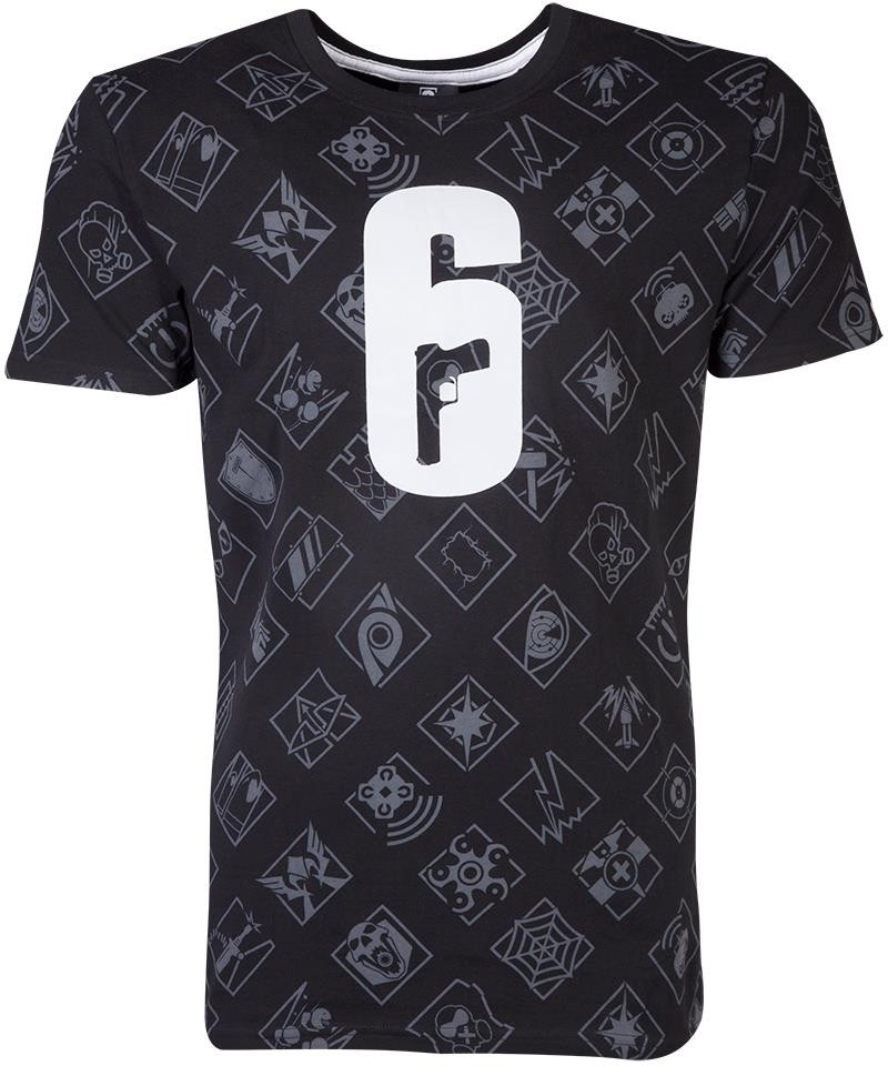 6 - Siege - AOP Logo Men's T-shirt