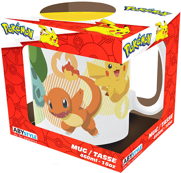 Pokemon Mug - Pikachu and Starters