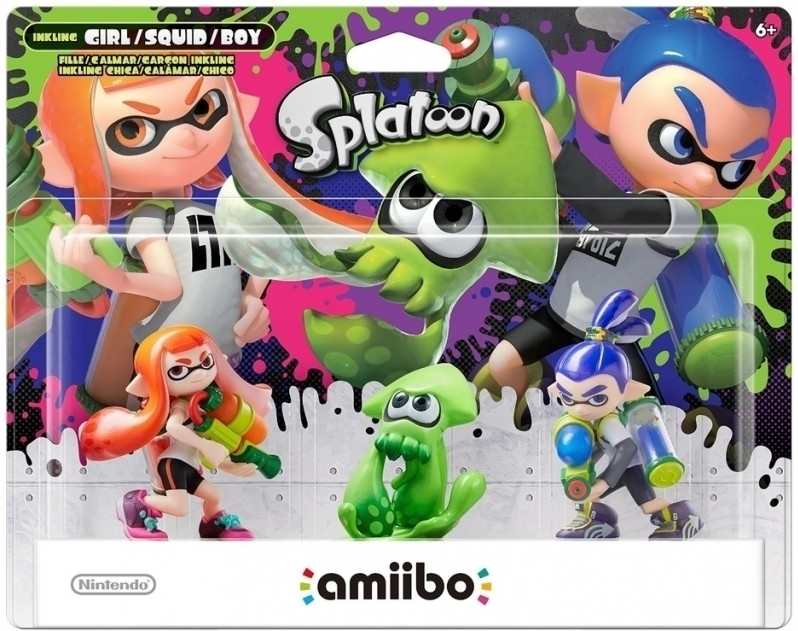 Amiibo Splatoon Triple Pack (import USA)