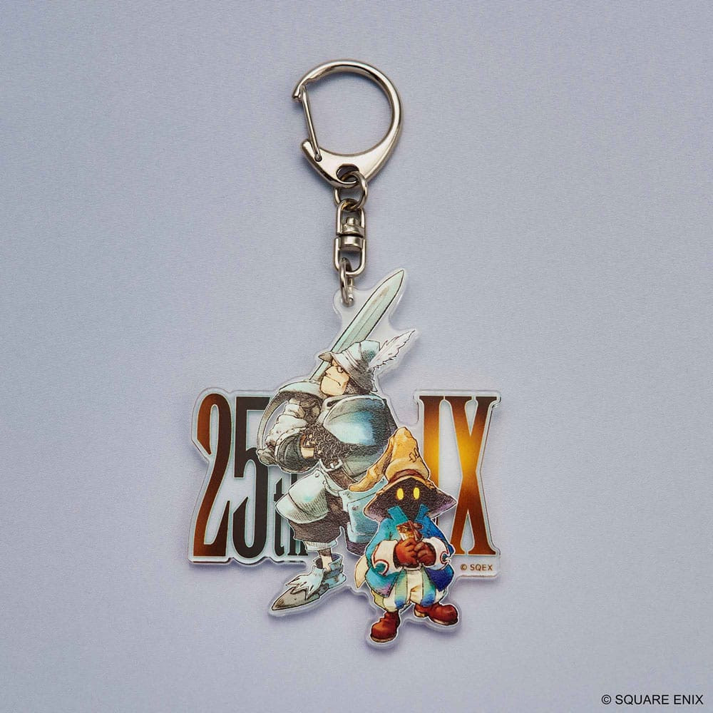Final Fantasy IX Acrylic Keychain - 25th Anniversary Vivi & Steiner