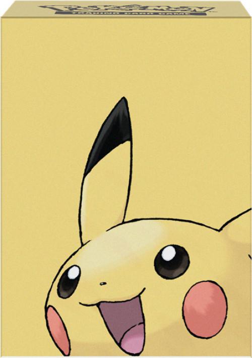 Pokemon TCG Pikachu Yellow Deck Box