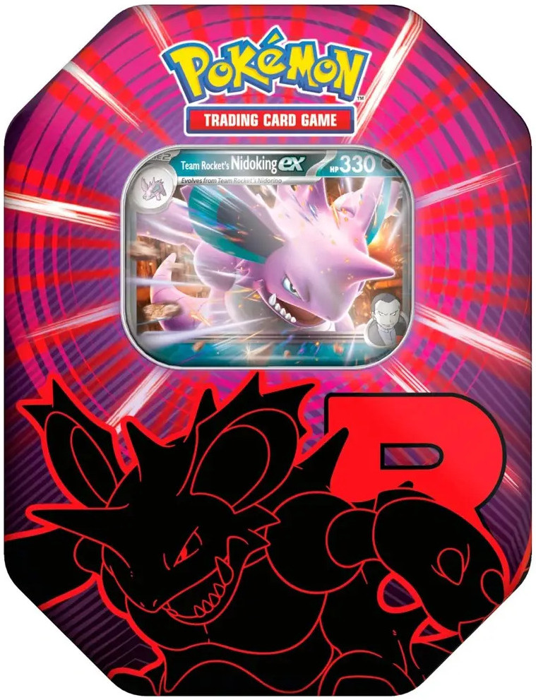 Pokemon TCG Team Rocket EX Tin - Nidoking