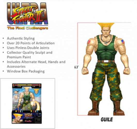 Street Fighter Action Figure - Guile