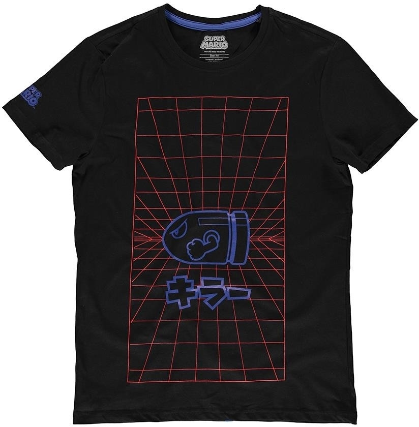 Nintendo - Super Mario Two Tone Bullet Bill Men's T-shirt