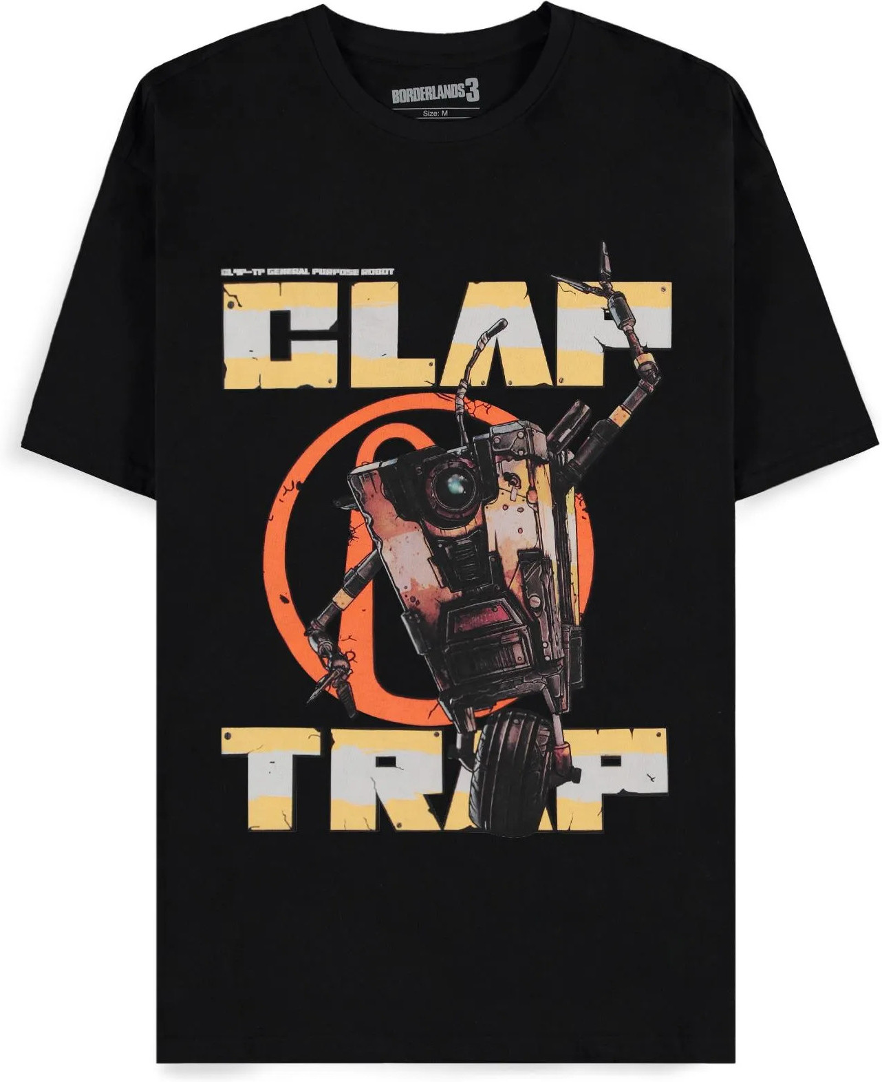 Borderlands Clap Trap Men's Short Sleeved T-shirt