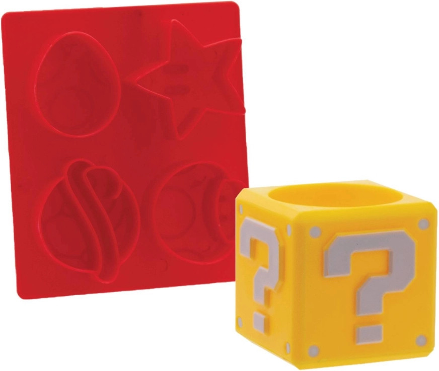 Super Mario - Question Block Egg Cup & Toast Cutter