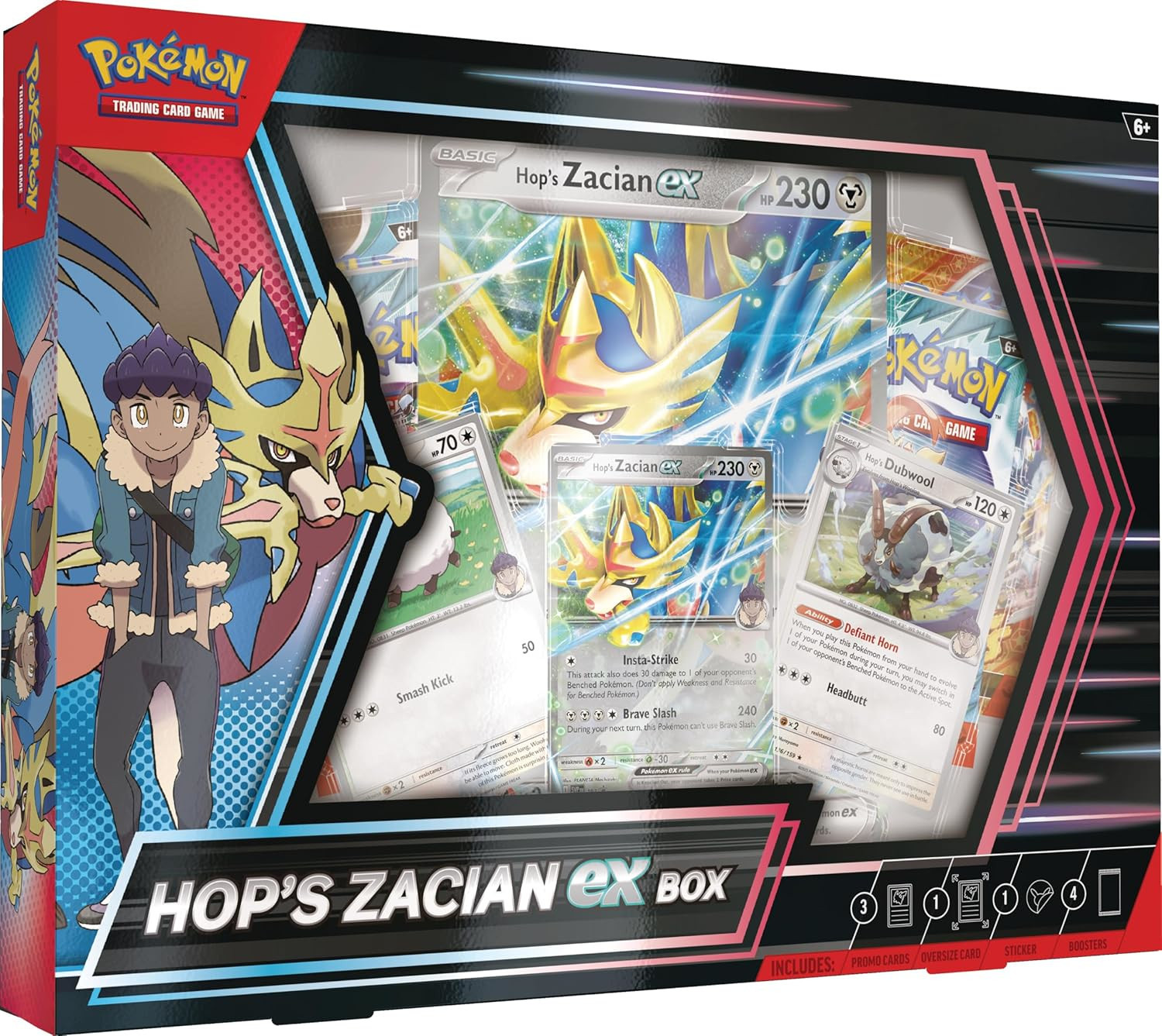 Pokemon TCG Hop's Zacian EX Box