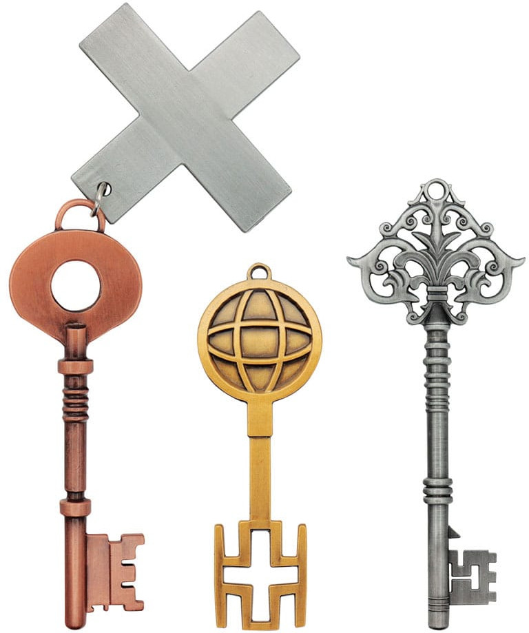 Silent Hill 2 Collectible - 3-Set Key Replica