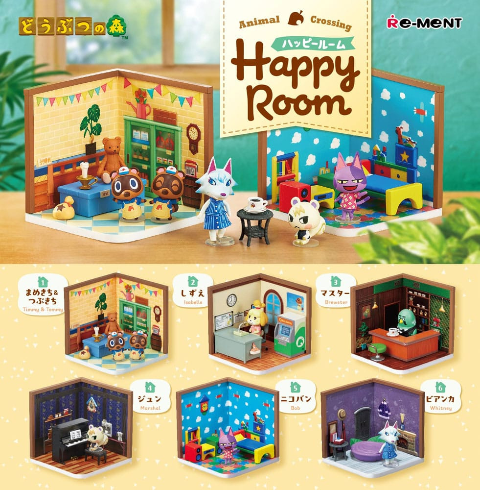 Animal Crossing Happy Room Full Box (6 Figures)