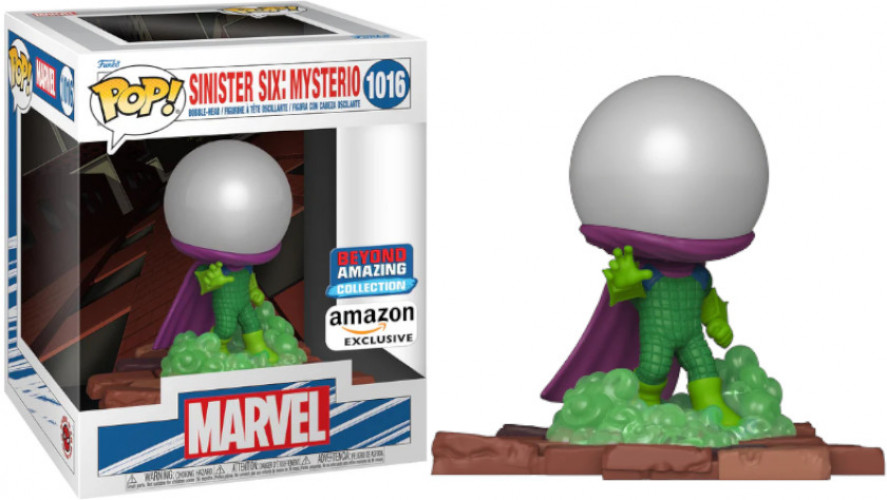 Marvel Spider-Man: Beyond Amazing Deluxe Funko Pop Vinyl: Sinister Six: Mysterio (Amazon Exclusive)