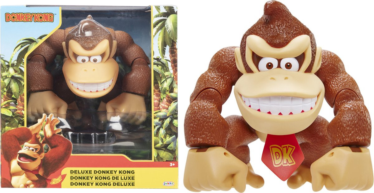 Donkey Kong Deluxe Action Figure - Donkey Kong