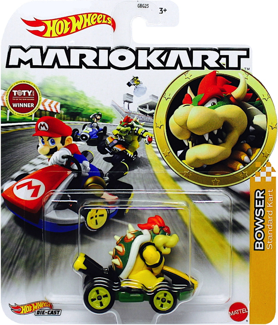 Hot Wheels Mario Kart - Bowser Standard Kart
