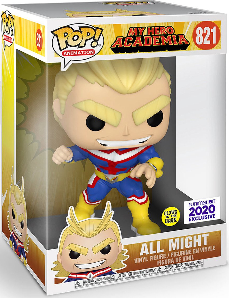 My Hero Academia Funko Pop Vinyl: Jumbo All Might (glow in the dark)