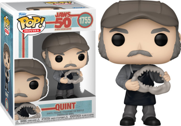 Jaws (50th Anniversary) Funko Pop Vinyl: Quint