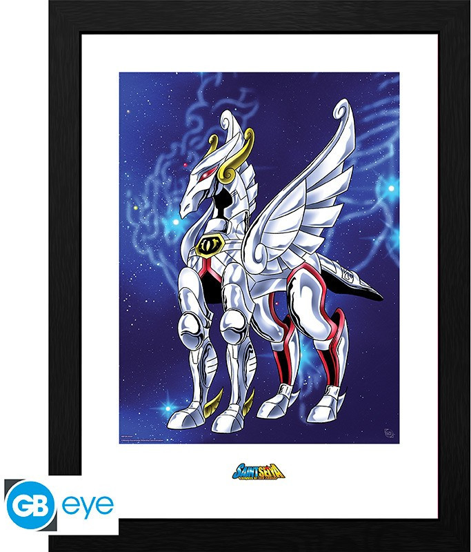 Saint Seiya Framed Print - Pegasus Cloth