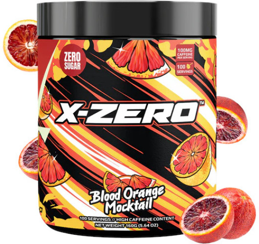 X-Gamer 160g X-Zero Formula - Blood Orange Mocktail