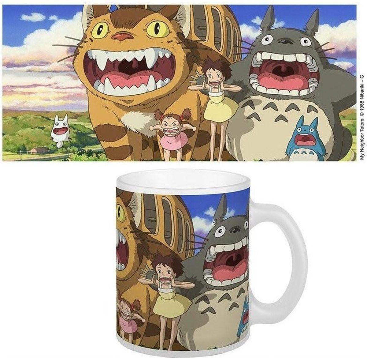 Studio Ghibli Mug - Nekobus & Totoro
