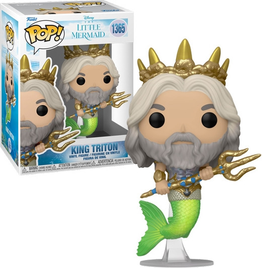 The Little Mermaid Live-Action Funko Pop Vinyl: King Triton