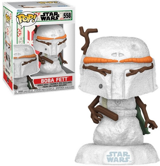 Star Wars Funko Pop Vinyl: Boba Fett Snowman