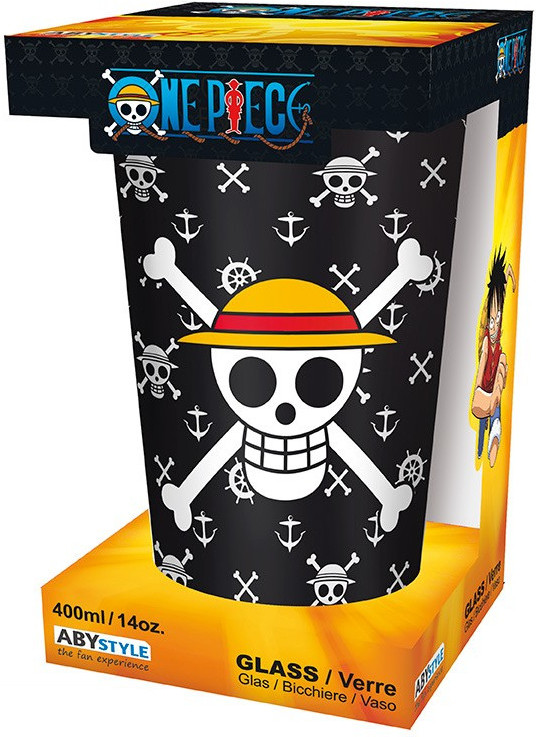 One Piece - Luffy Large Glass