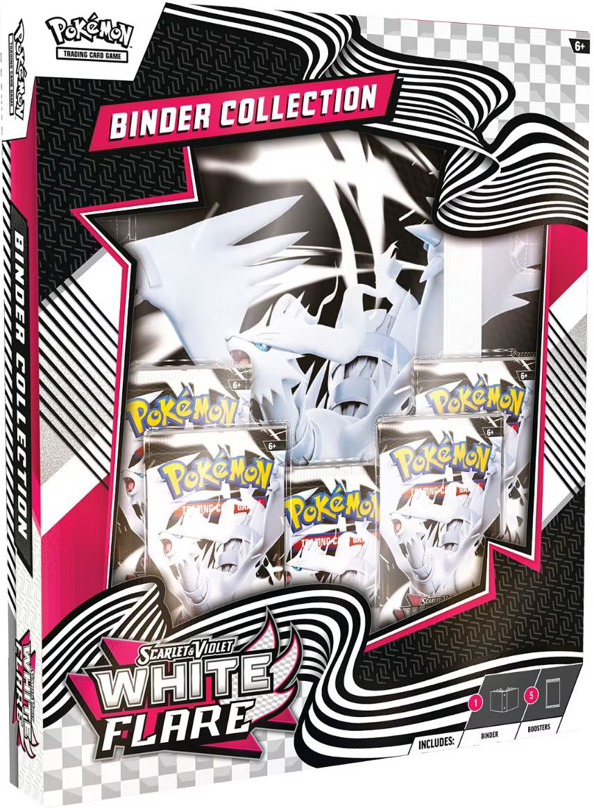 Pokemon TCG Scarlet & Violet - White Flare Binder Collection