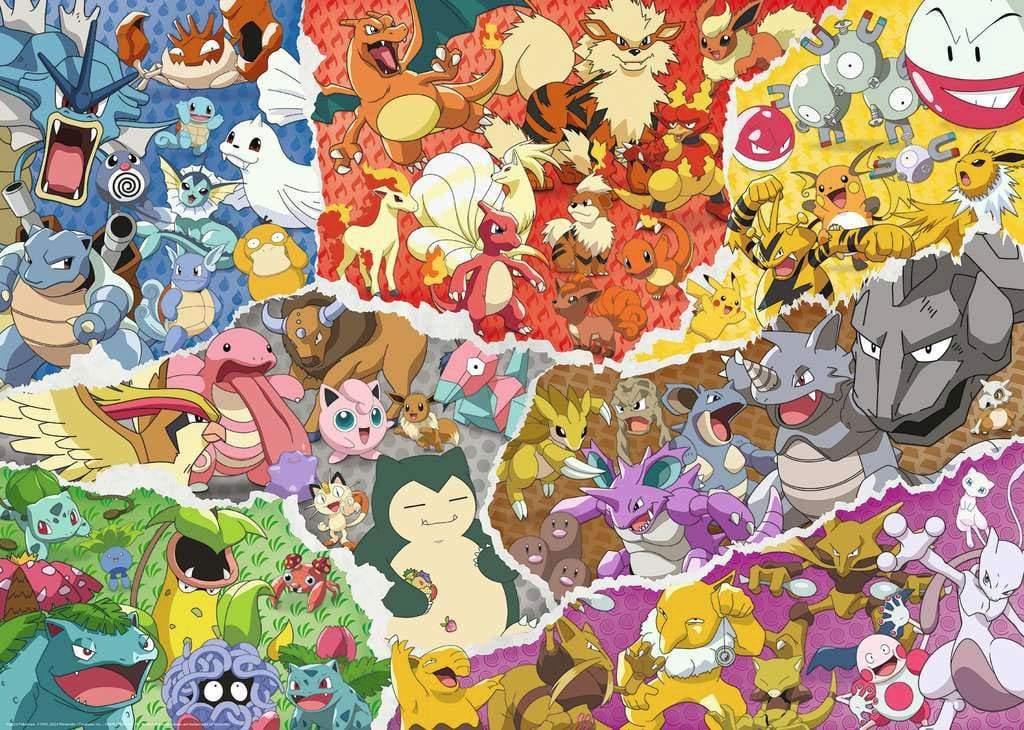 Pokemon Puzzle - Pokemon Adventure (1000 pcs)