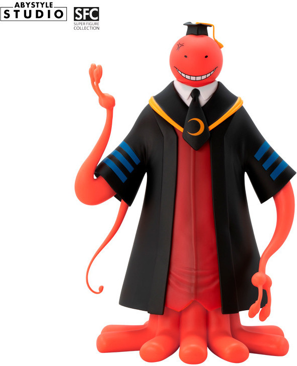 Assassination Classroom Abystyle Figure - Red Koro Sensei (Angry)