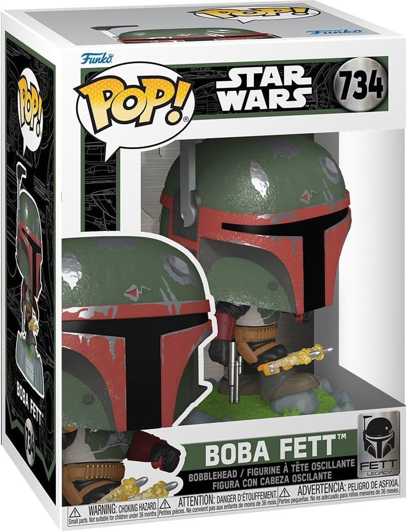 Star Wars Funko Pop Vinyl: Boba Fett with Rockets
