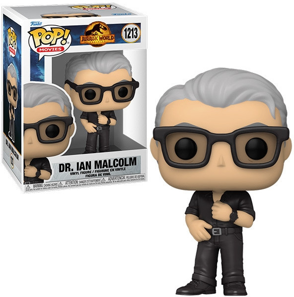 Jurassic World Dominion Funko Pop Vinyl: Dr Ian Malcolm