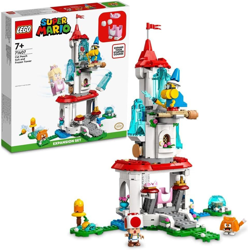 LEGO Super Mario - Cat Peach Suit and Frozen Tower Expansion Set