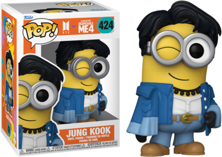 Despicable ME 4 x BTS Funko Pop Vinyl: Jung Kook