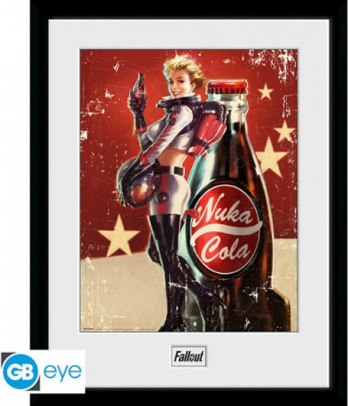 Fallout Framed Print - Nuka Cola