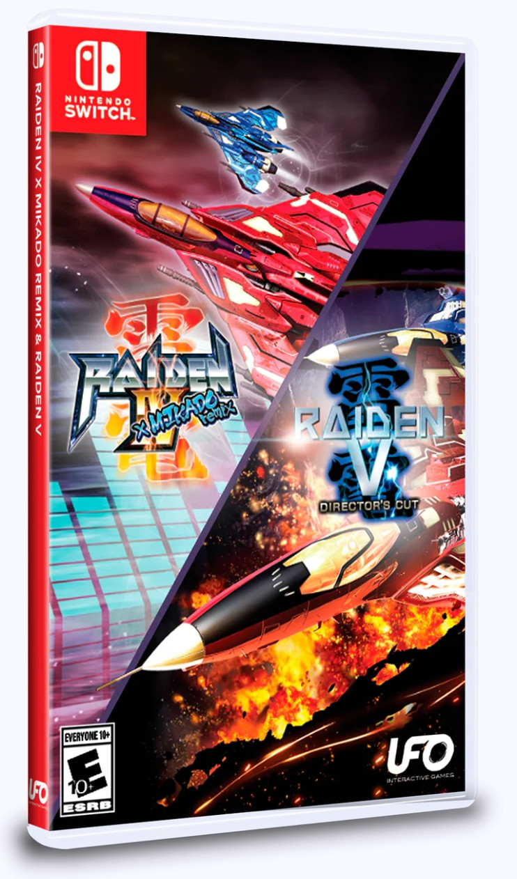 Raiden IV x Mikado Remix & Raiden V Director Cut Dual Pack (Limited Run Games)