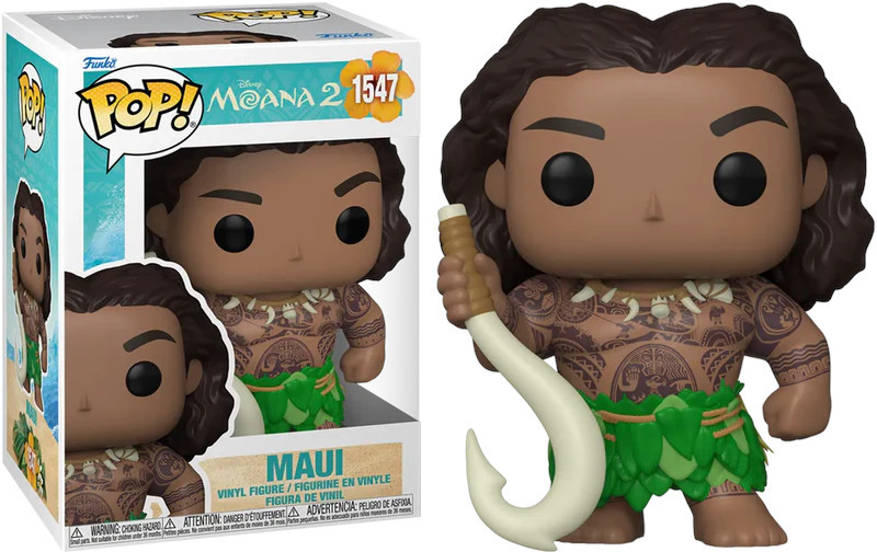 Disney Moana 2 Funko Pop Vinyl: Maui