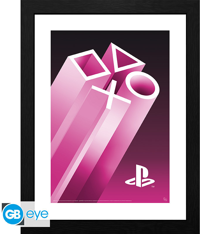 Playstation Framed Print - Edge of Space