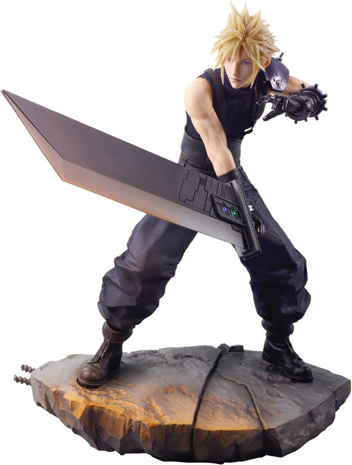 Final Fantasy VII Rebirth Static Arts Gallery Figure - Cloud Strife