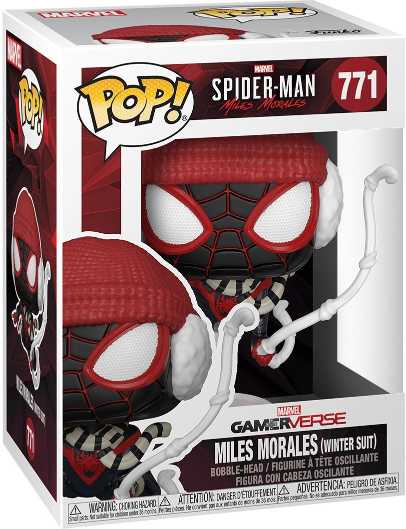 Spider-Man Miles Morales Funko Pop Vinyl: Miles Morales Winter Suit