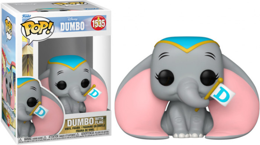 Disney Dumbo Funko Pop Vinyl: Dumbo with Flag