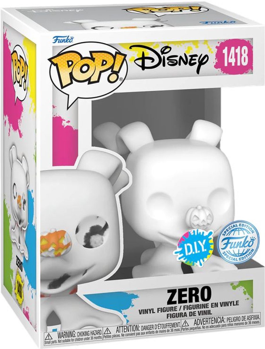 Disney Zero Funko Pop Vinyl: Zero (DIY Special Edition)