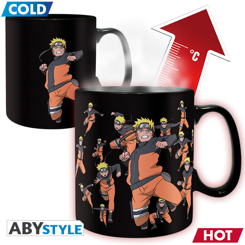 Naruto Shipuden - Shadow Clone Technique Heat Change Mug