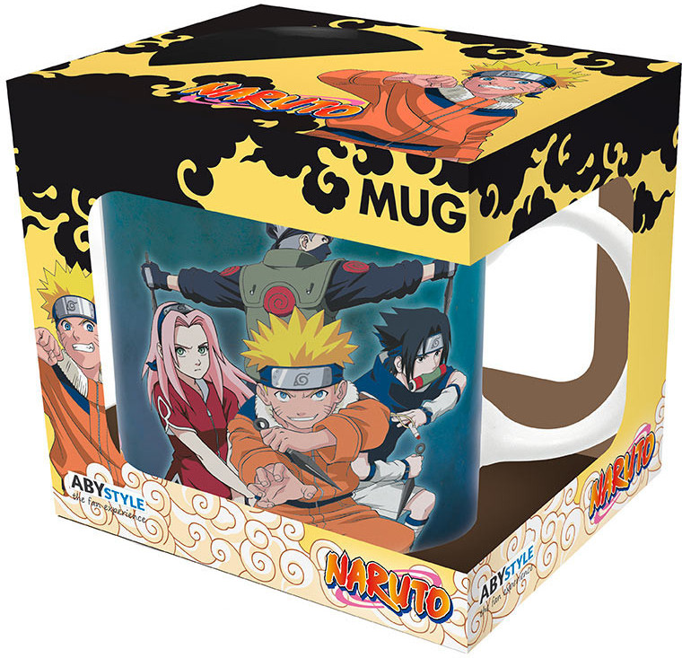Naruto Mug - Team 7 vs Haku/Zabuza