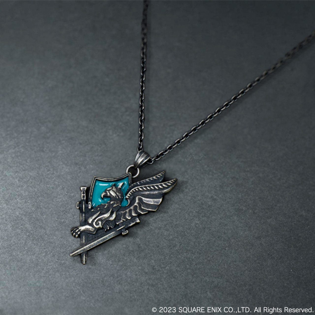 Final Fantasy XVI Necklace - Wings of Promise Silver Pendant