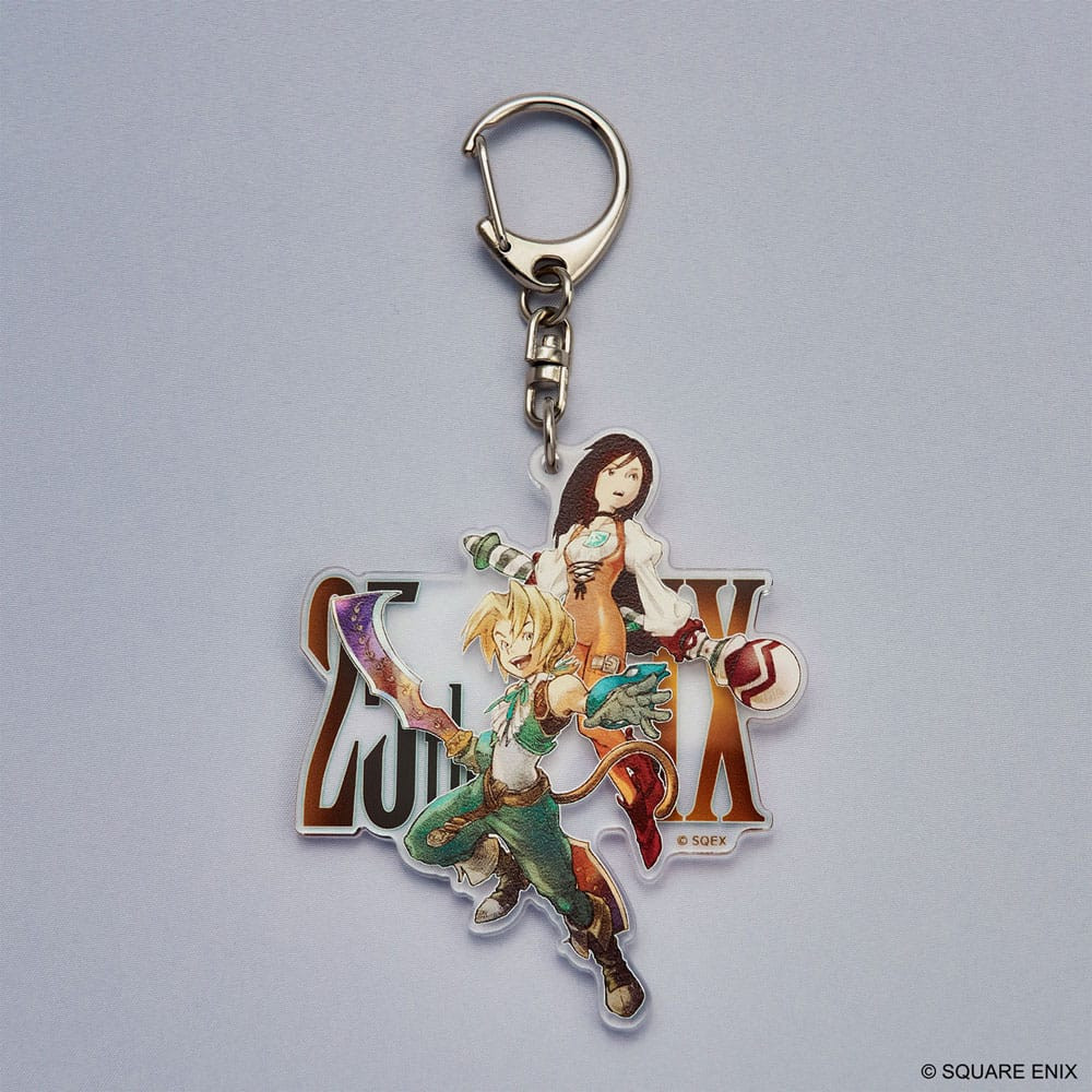 Final Fantasy IX Acrylic Keychain - 25th Anniversary Zidane & Garnet