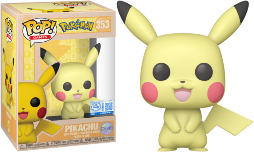 Pokemon Funko Pop Vinyl: Pikachu (Pastel)