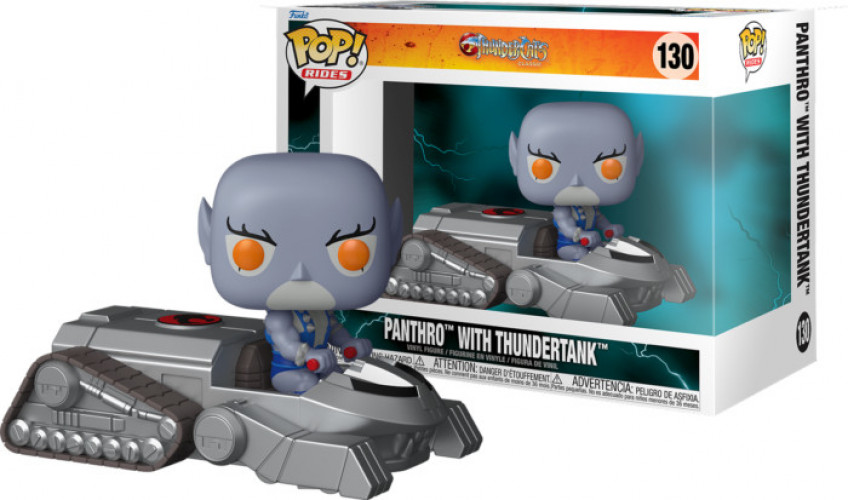 Thundercats Funko Pop Rides Vinyl: Panthro with Thundertank