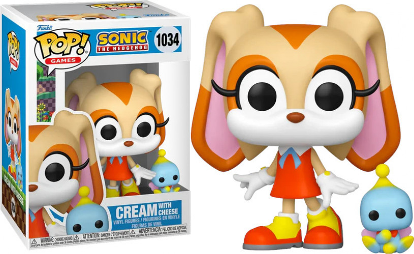 Sonic the Hedgehog Funko Pop Vinyl: Cream with Cheese