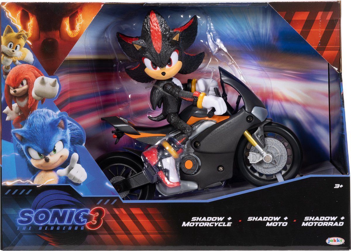 Sonic 3 the Movie Figure - Shadow With Vehicle