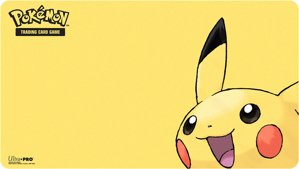 Pokemon TCG Pikachu Yellow Playmat
