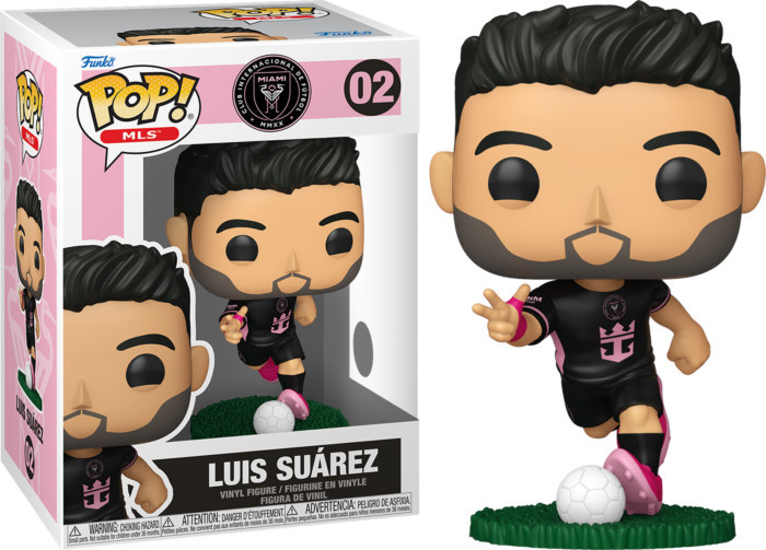 MLS: Inter Miami Funko Pop Vinyl: Luis Suarez