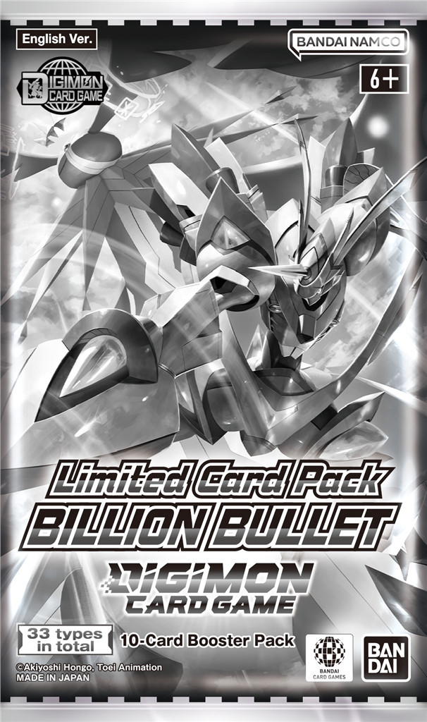 Digimon TCG Billion Bullet Limited Booster Pack